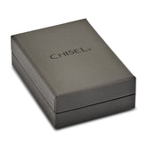 Stainless Steel Camo Cross Pendant Necklace with Engravable Back